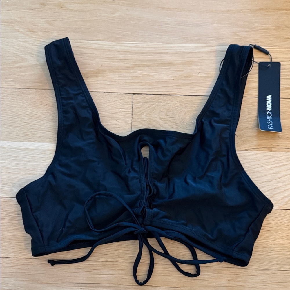Fashion Nova Black Bikini Set - Picture 2 of 6